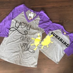 Mommy and Me shirt set